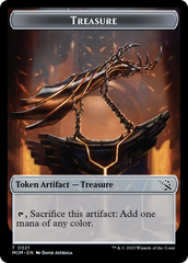 Treasure (21) // Knight Double-Sided Token [March of the Machine Tokens] | The CG Realm