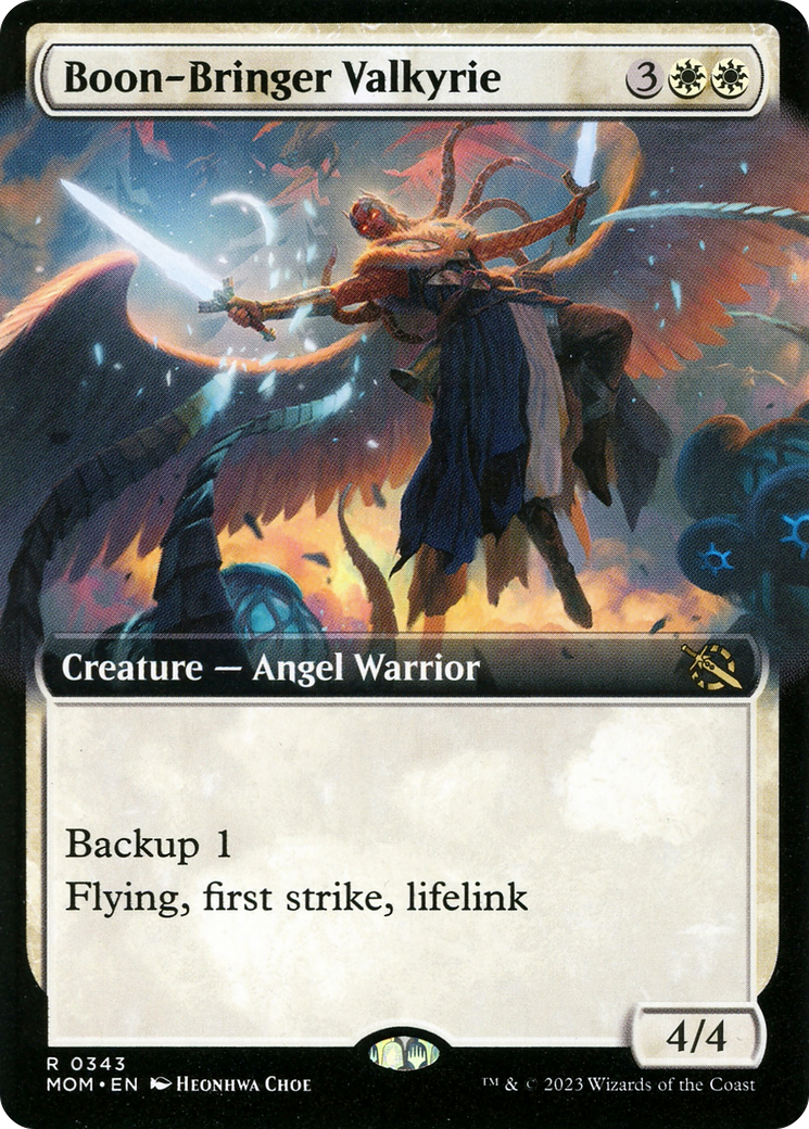 Boon-Bringer Valkyrie (Extended Art) [March of the Machine] | The CG Realm