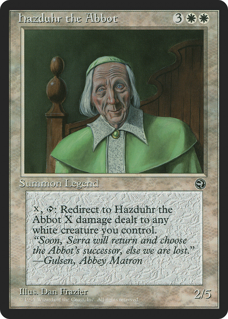 Hazduhr the Abbot (HML-) - Homelands