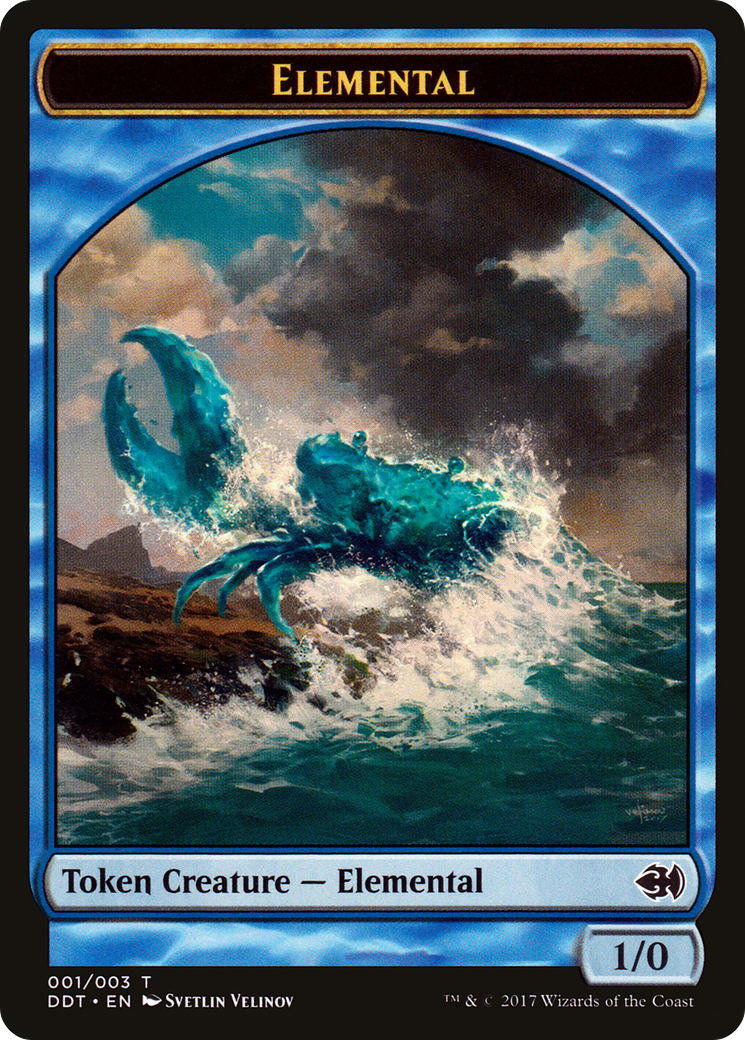 Elemental Token (DDT-001) - Duel Decks: Merfolk vs. Goblins Tokens
