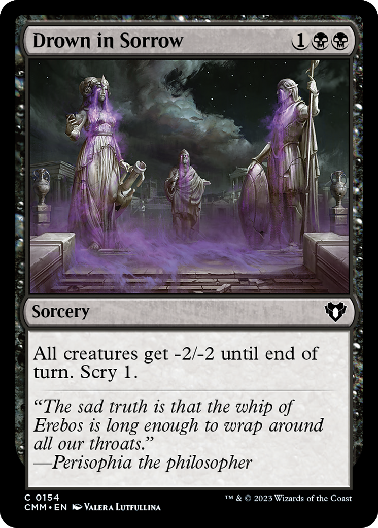 Drown in Sorrow [Commander Masters] | The CG Realm