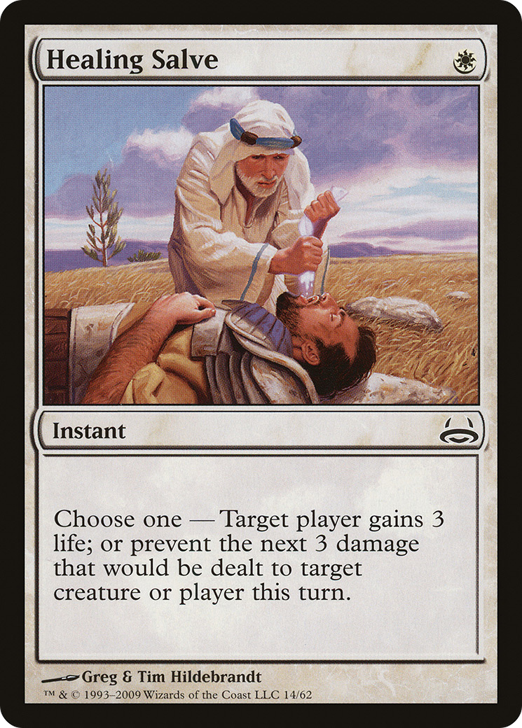Healing Salve (DDC-014) - Duel Decks: Divine vs. Demonic