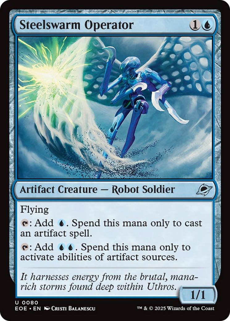 Steelswarm Operator [Edge of Eternities] | The CG Realm