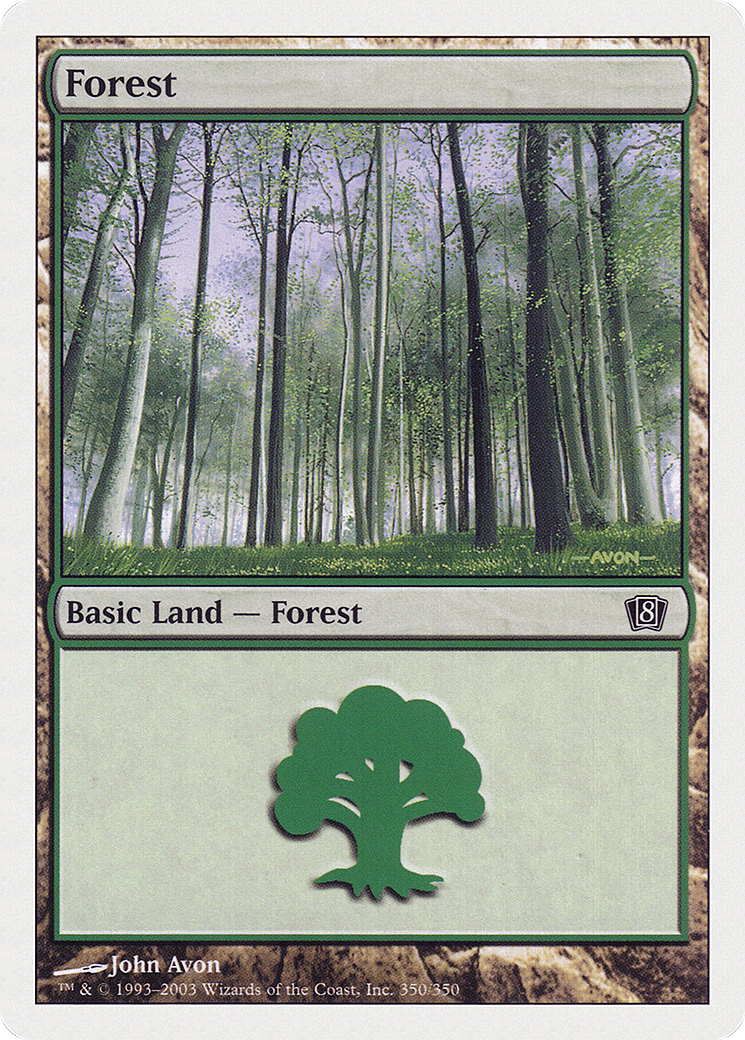 Forest (350) (8ED-350) - 8th Edition