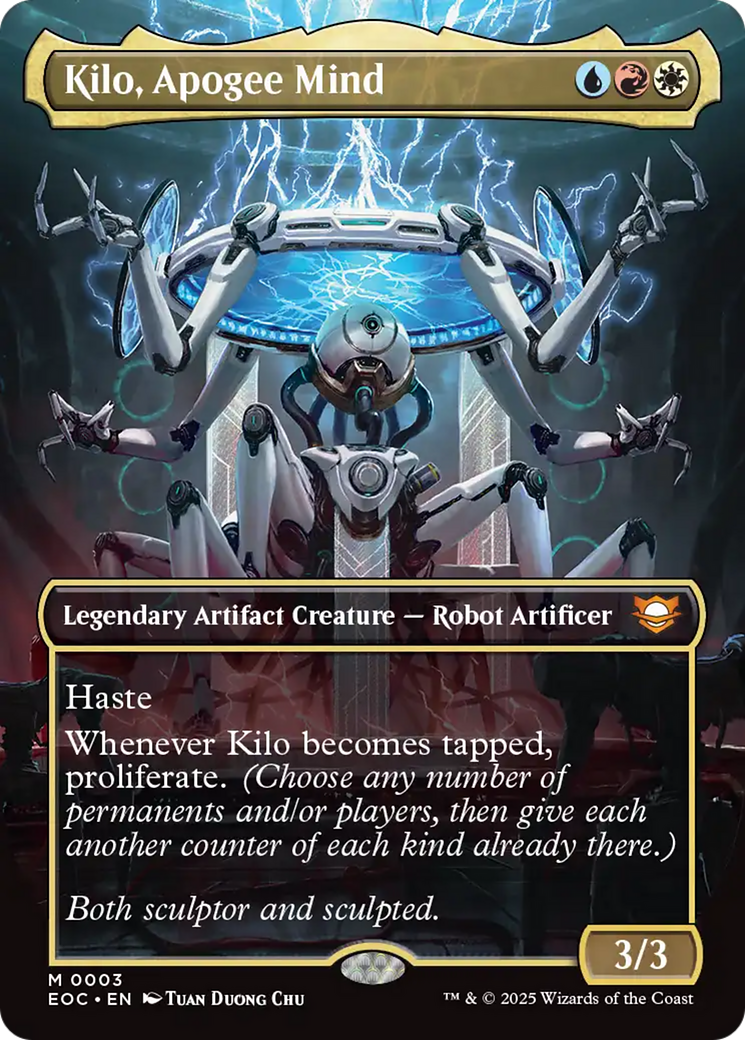 Kilo, Apogee Mind (Borderless) [Edge of Eternities Commander] | The CG Realm