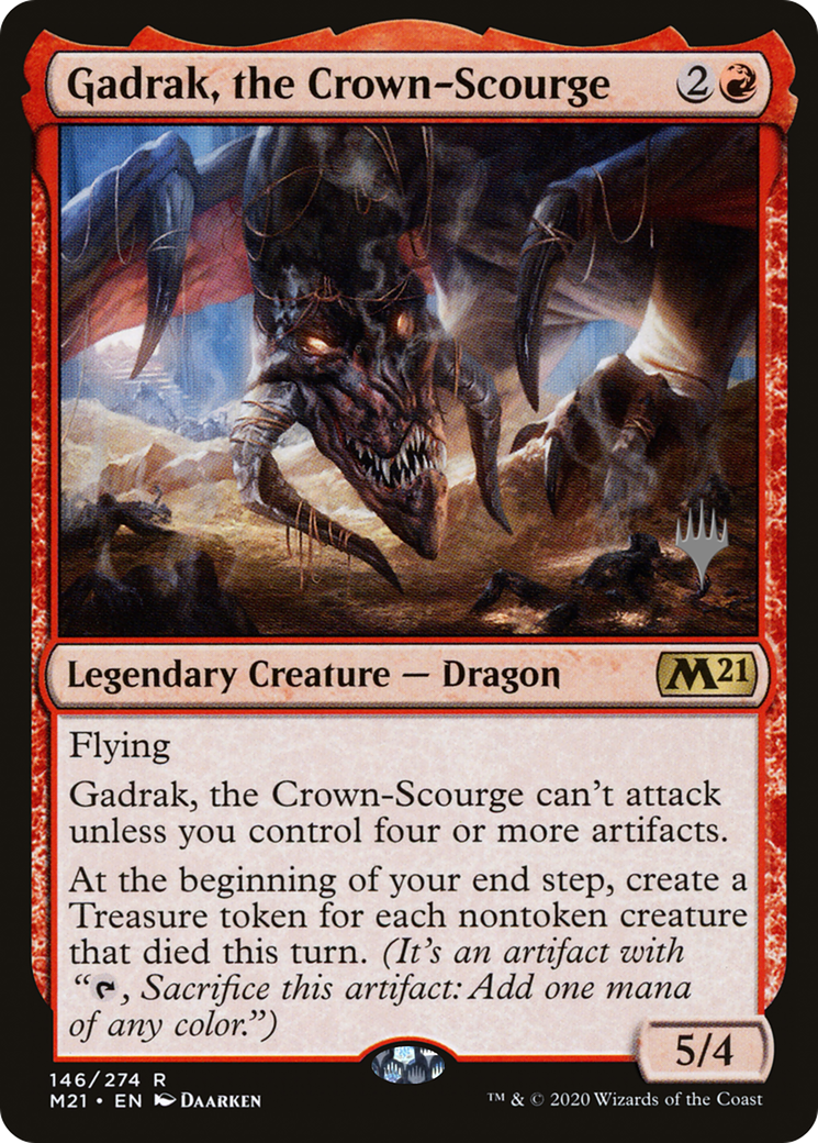Gadrak, the Crown-Scourge (PPM21-146) - Core Set 2021 Promos
