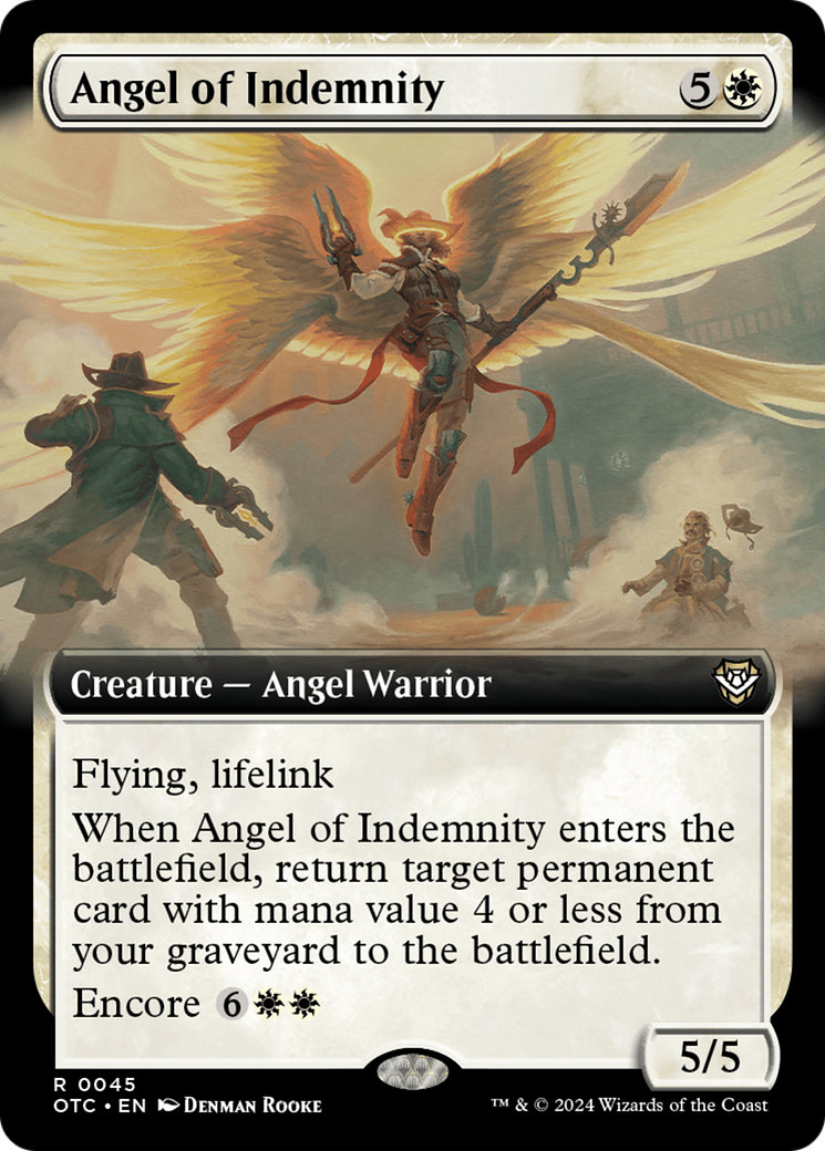 Angel of Indemnity (Extended Art) [Outlaws of Thunder Junction Commander] | The CG Realm