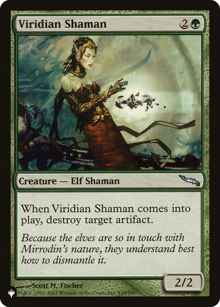 Viridian Shaman [The List] | The CG Realm