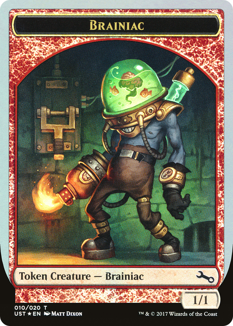 Brainiac Token (UST-010) - Unstable Tokens Foil