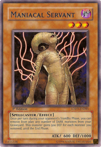 Maniacal Servant [LODT-EN085] Rare | The CG Realm