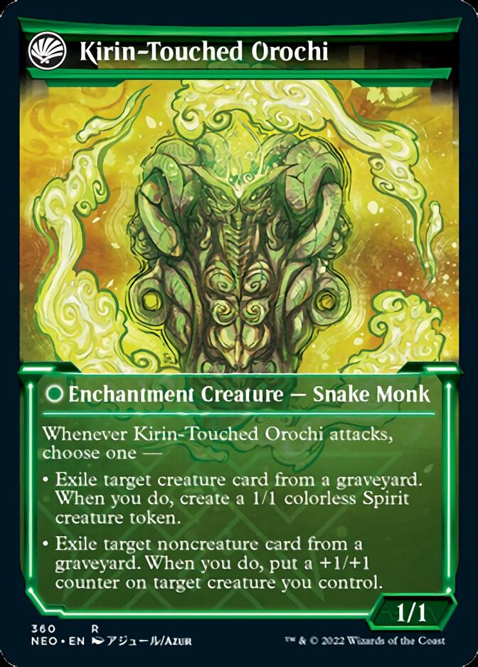 Teachings of the Kirin (Showcase) (NEO-360) - Kamigawa: Neon Dynasty: (Showcase, fandfc)