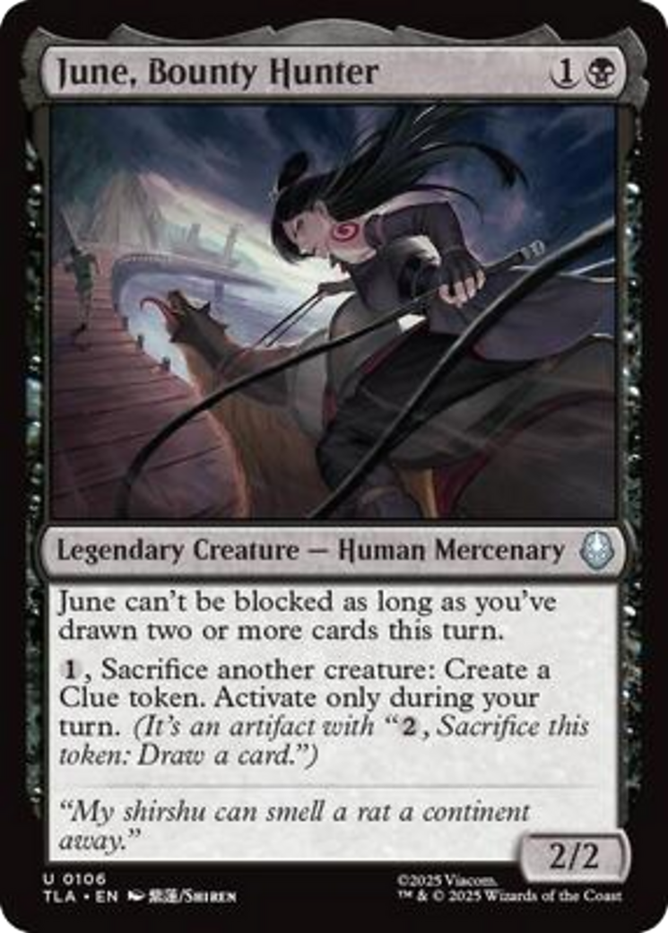 June, Bounty Hunter [Avatar: The Last Airbender] | The CG Realm