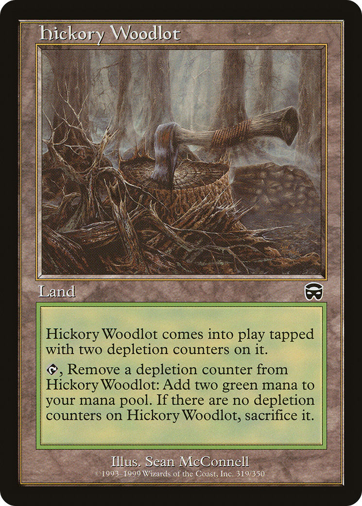 Hickory Woodlot (MMQ-319) - Mercadian Masques