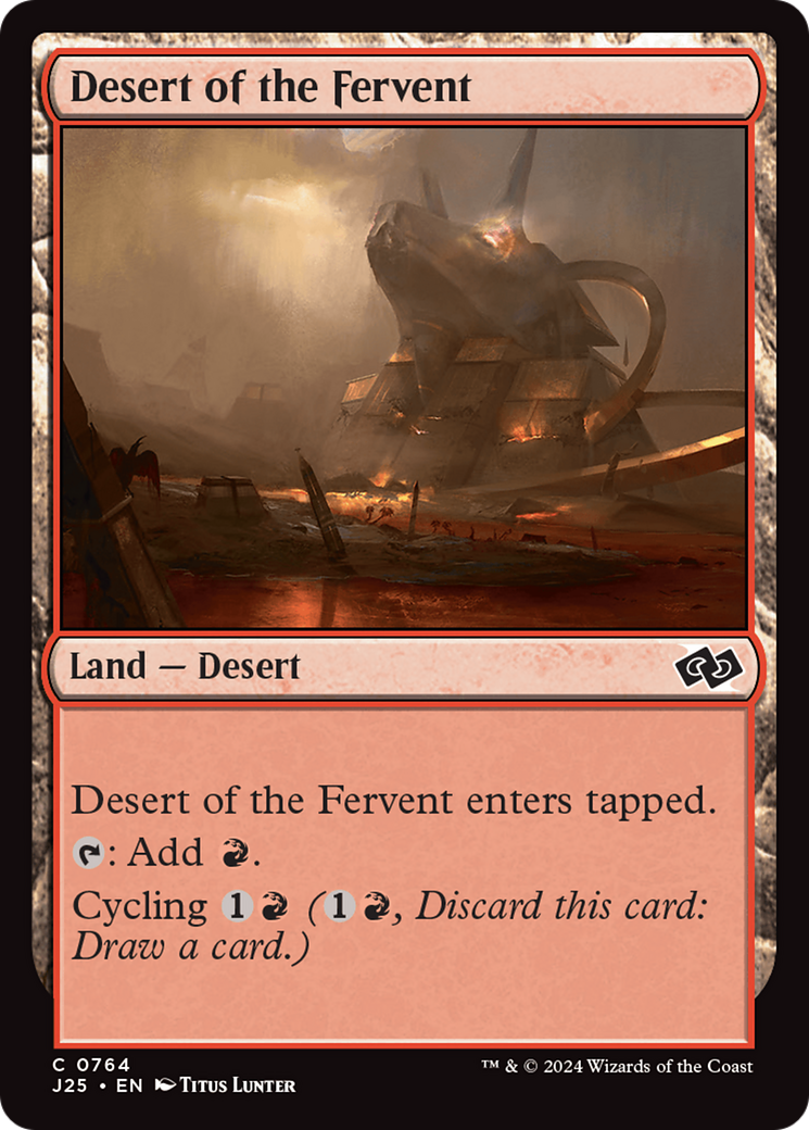 Desert of the Fervent [Foundations Jumpstart] | The CG Realm