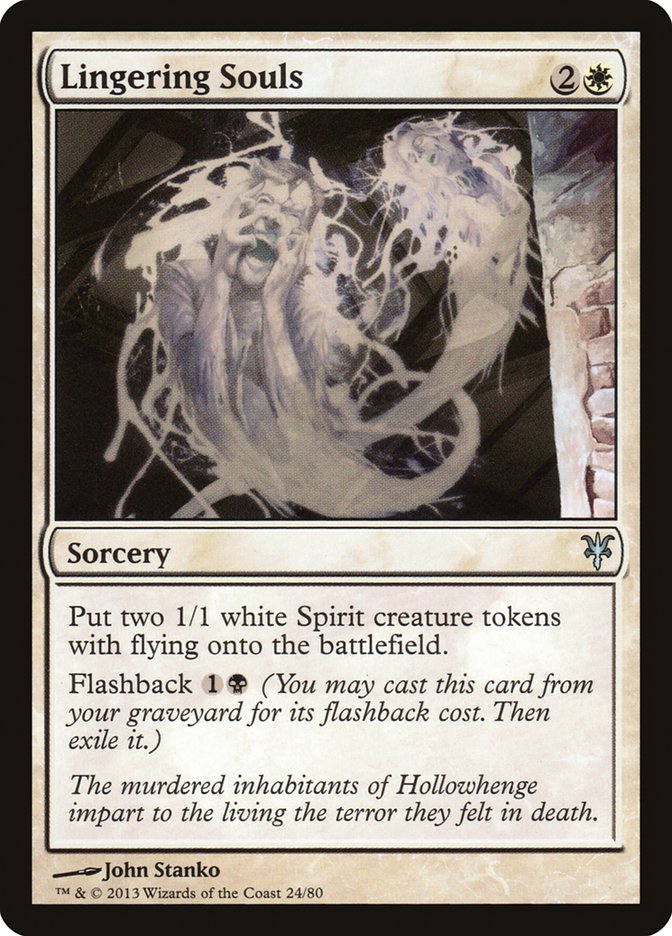 Lingering Souls (DDK-024) - Duel Decks: Sorin vs. Tibalt