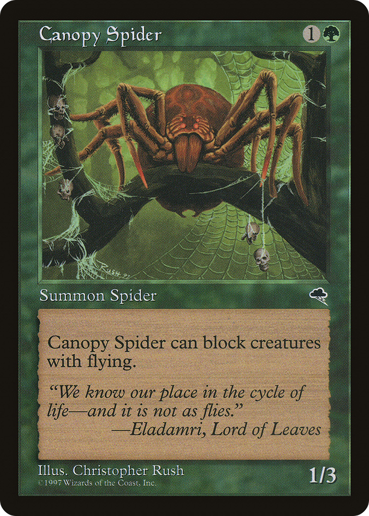 Canopy Spider (TMP-217) - Tempest