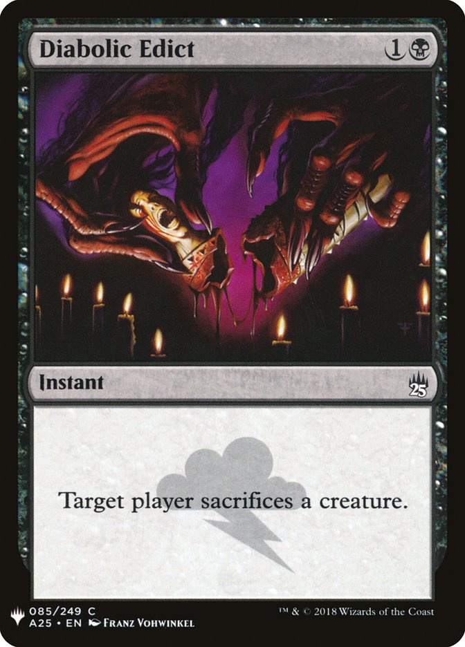 Diabolic Edict [Mystery Booster] | The CG Realm
