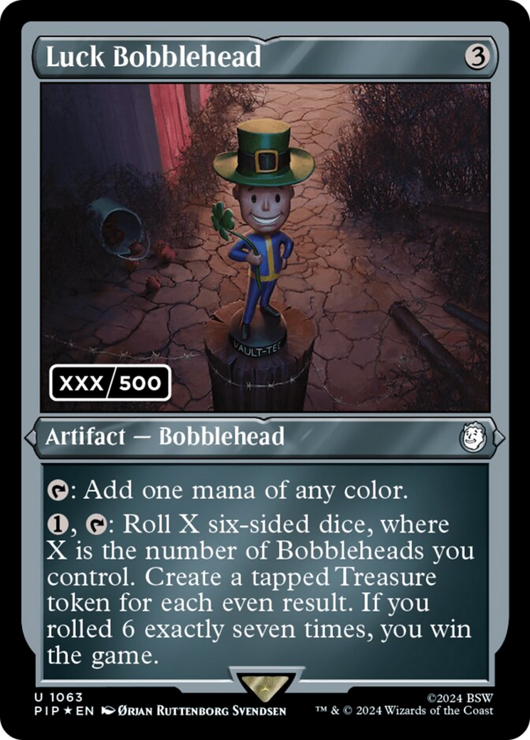 Luck Bobblehead (Serial Numbered) [Fallout] | The CG Realm
