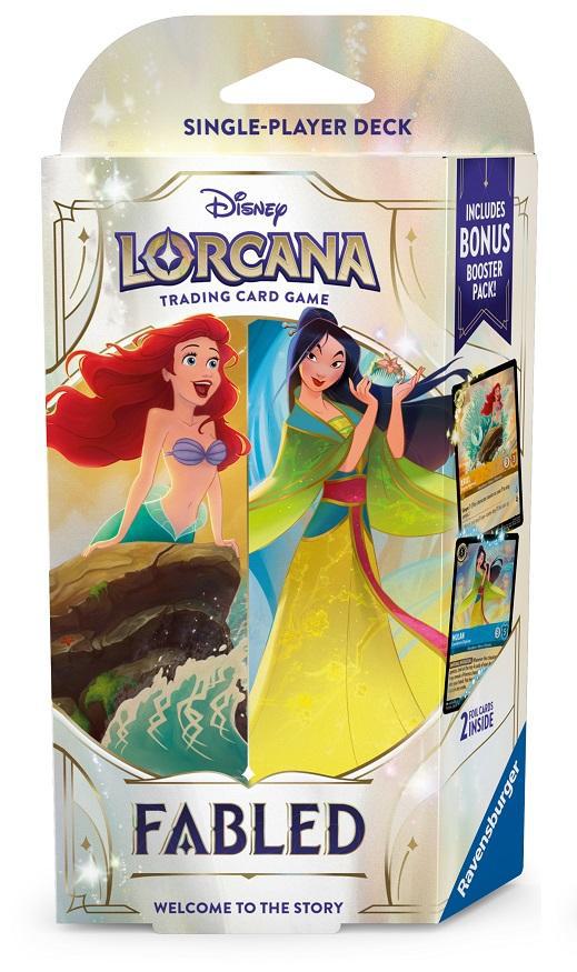 DISNEY LORCANA SET 9 FABLED Starter Decks
