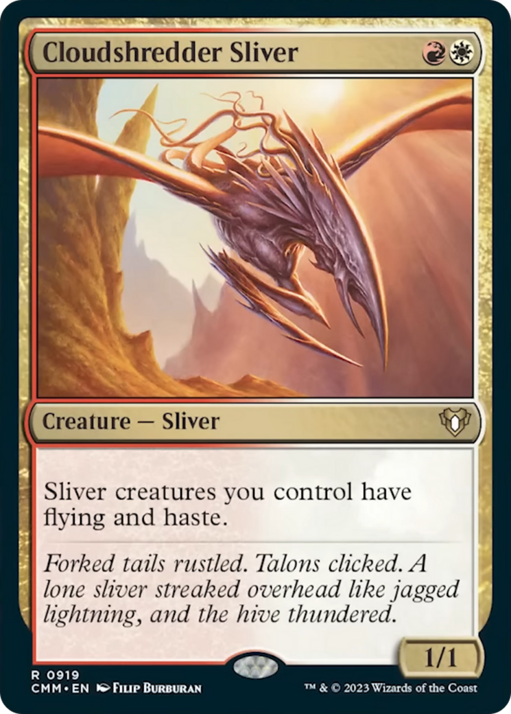Cloudshredder Sliver [Commander Masters] | The CG Realm