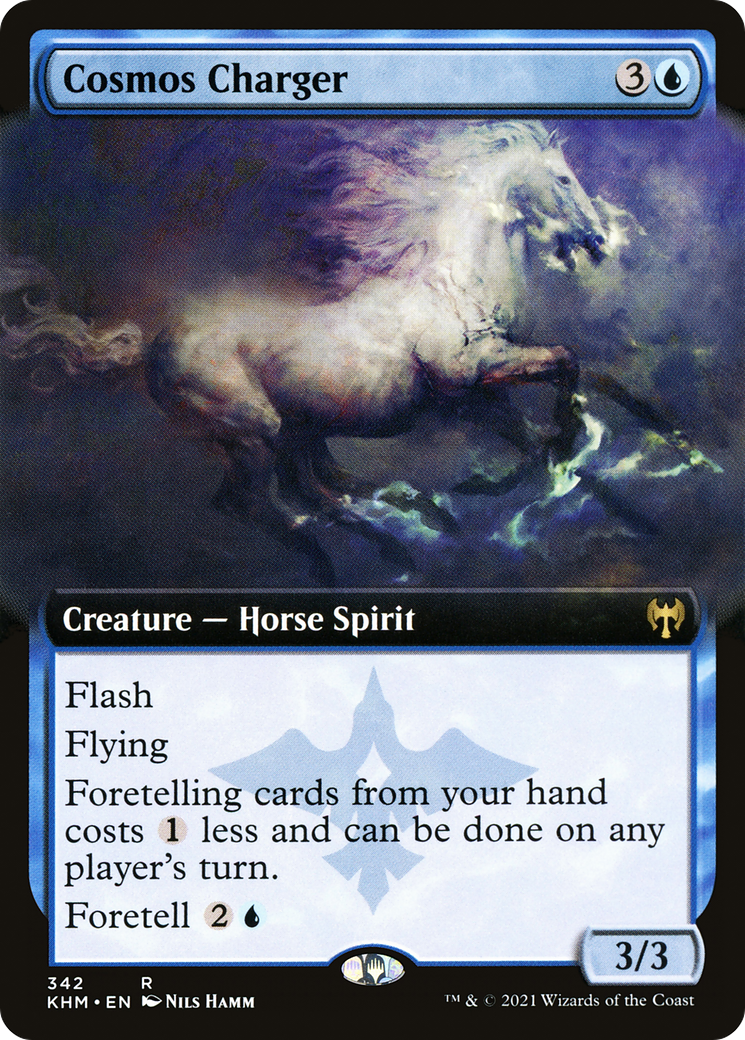 Cosmos Charger (Extended Art) (KHM-342) - Kaldheim: (Extended Art)