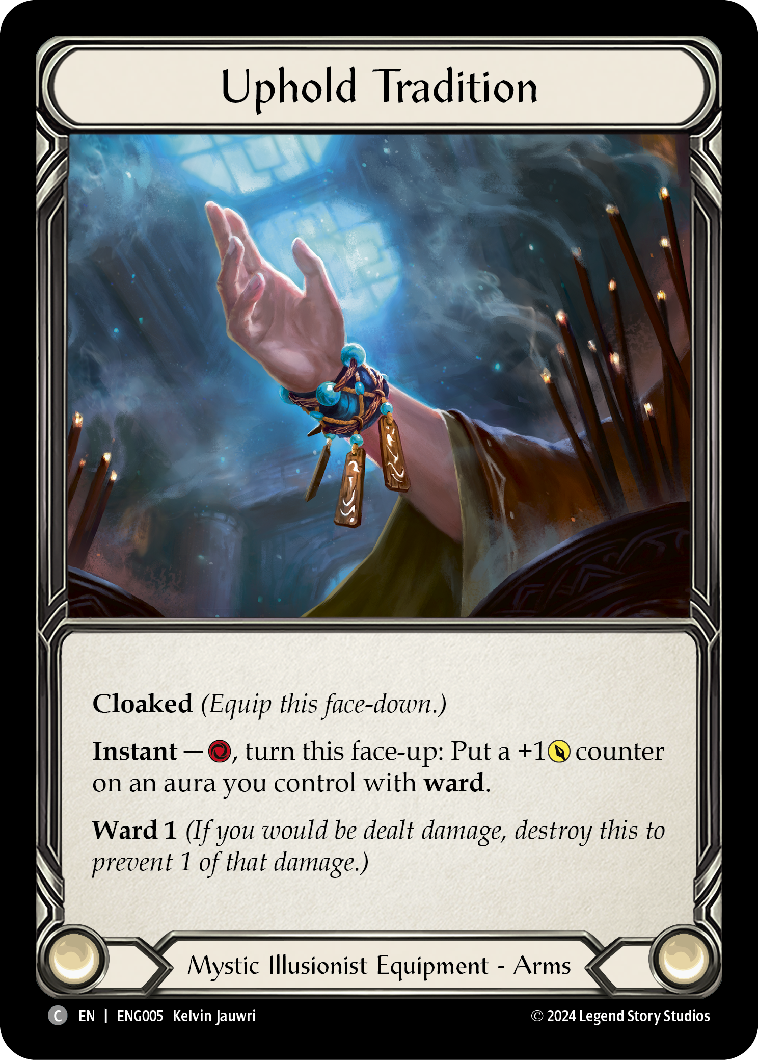 Uphold Tradition [ENG005] (Part the Mistveil Enigma Blitz Deck) | The CG Realm