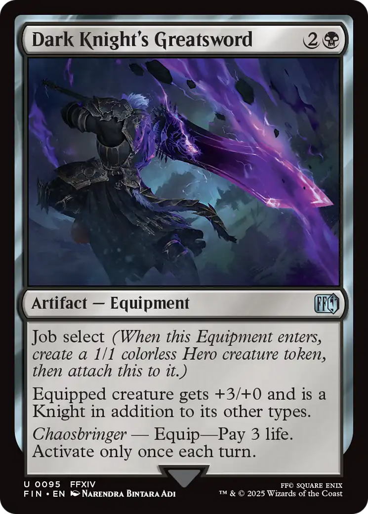 Dark Knight's Greatsword [FINAL FANTASY] | The CG Realm