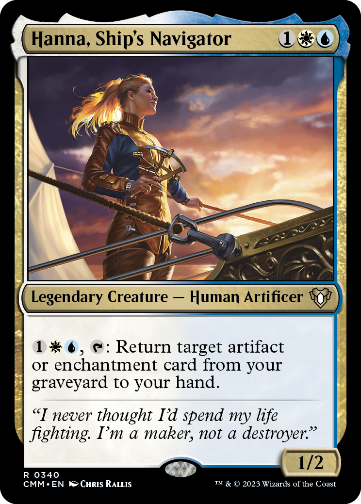 Hanna, Ship's Navigator [Commander Masters] | The CG Realm