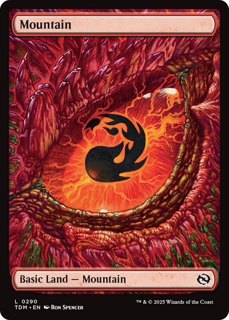 Mountain (0290) [Tarkir: Dragonstorm] | The CG Realm