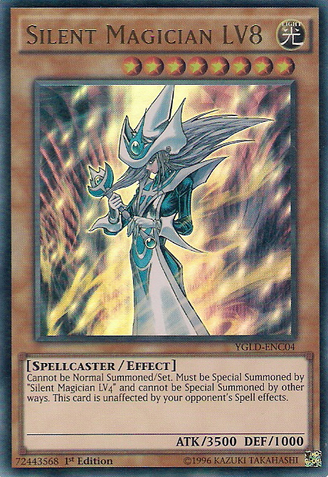 Silent Magician LV8 [YGLD-ENC04] Ultra Rare | The CG Realm