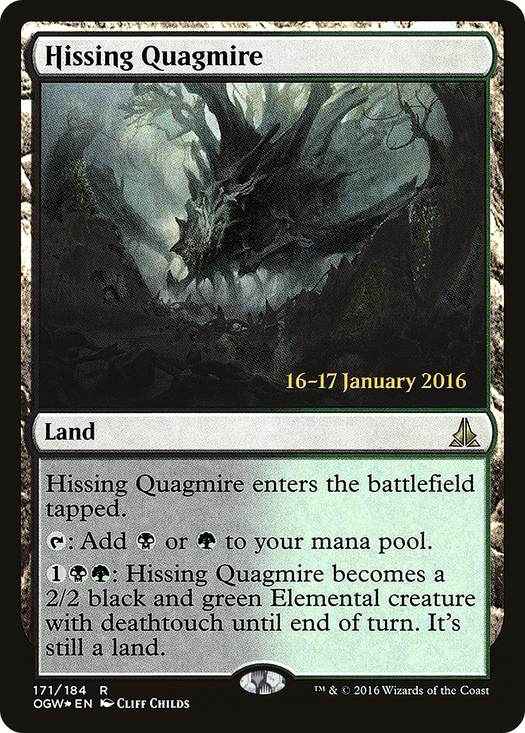Hissing Quagmire (PRE-171) - Oath of the Gatewatch Promos Foil
