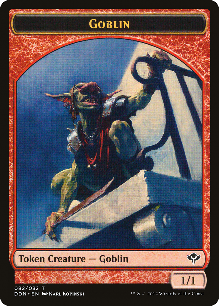 Goblin Token (DDN-082) - Duel Decks: Speed vs. Cunning