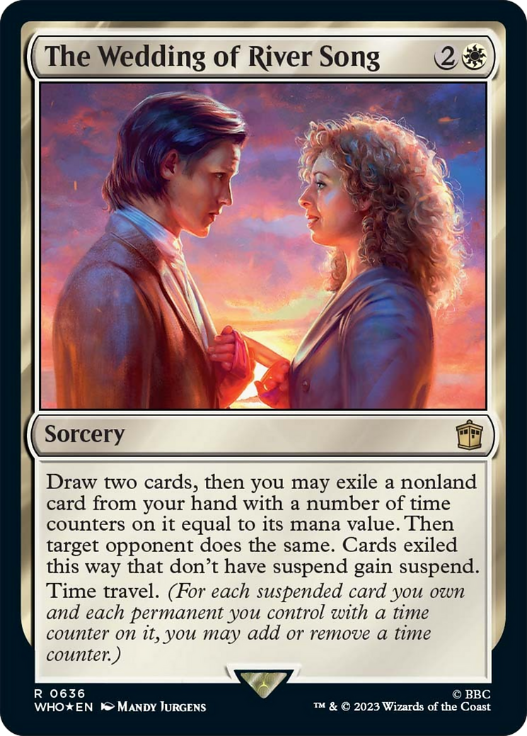 The Wedding of River Song (Surge Foil) [Doctor Who] | The CG Realm