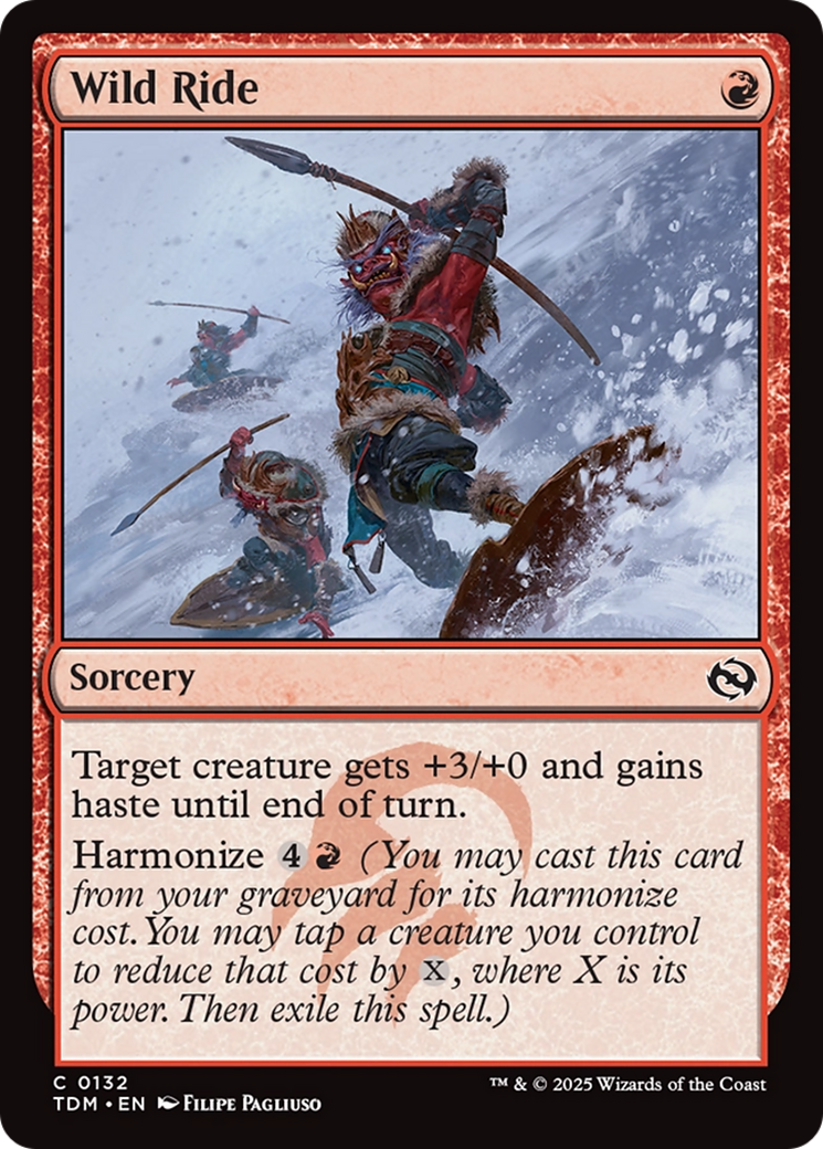Wild Ride [Tarkir: Dragonstorm] | The CG Realm