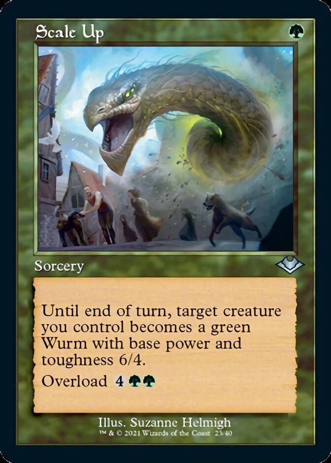 Scale Up (Retro Foil Etched) [Modern Horizons] | The CG Realm