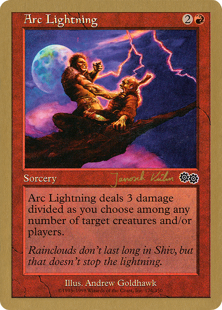 Arc Lightning - 2000 Janosch Kuhn (USG) (WCD-) - World Championship Decks 2000