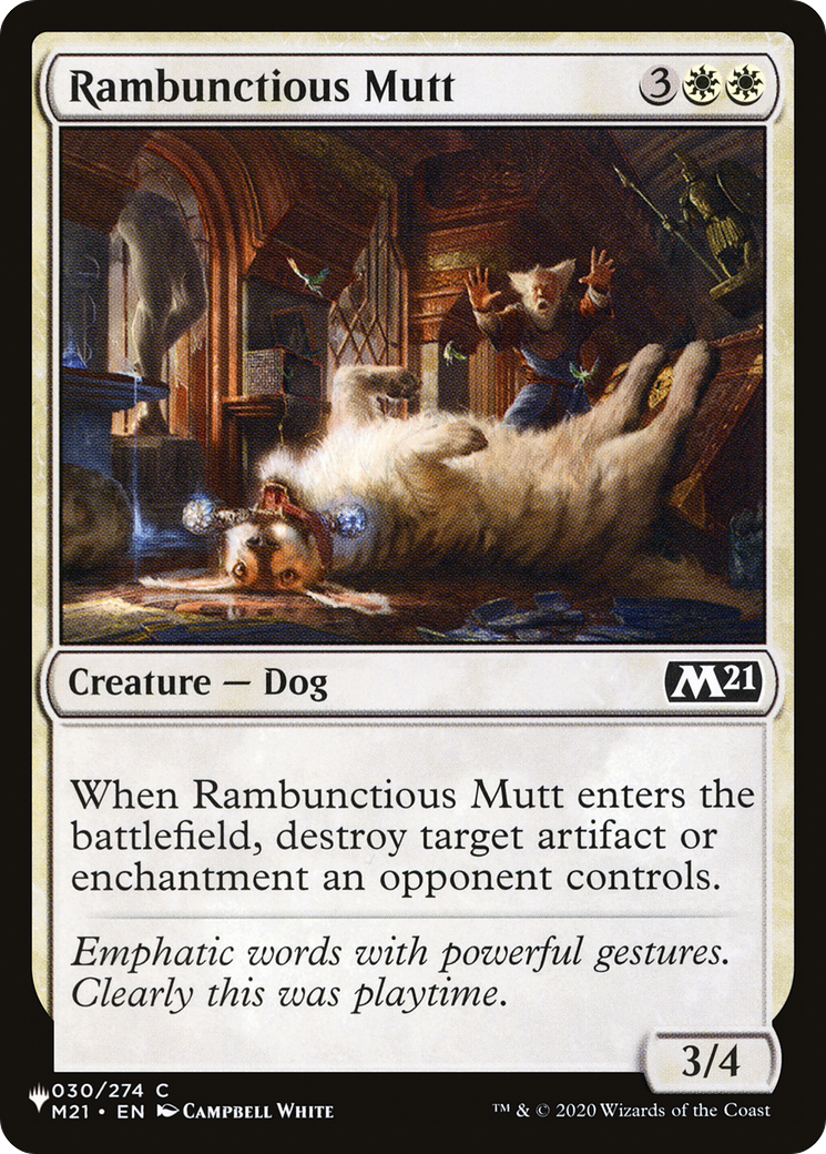 Rambunctious Mutt [The List] | The CG Realm