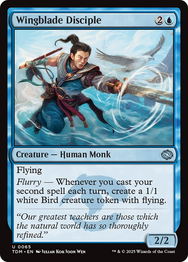 Wingblade Disciple [Tarkir: Dragonstorm] | The CG Realm