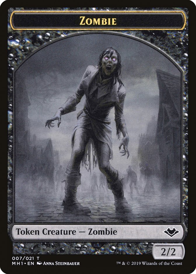 Zombie Token [Modern Horizons Tokens] | The CG Realm