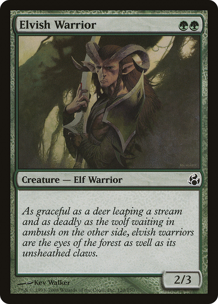 Elvish Warrior (MOR-120) - Morningtide