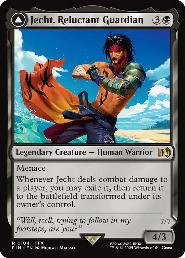 Jecht, Reluctant Guardian // Braska's Final Aeon [FINAL FANTASY] | The CG Realm