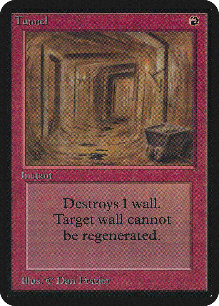 Tunnel (LEA-) - Limited Edition Alpha