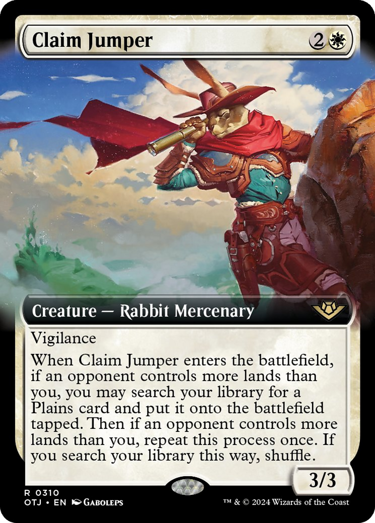 Claim Jumper (Extended Art) [Outlaws of Thunder Junction] | The CG Realm