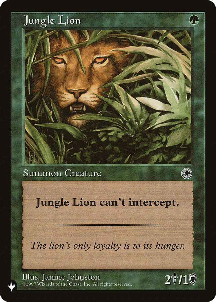 Jungle Lion [The List] | The CG Realm