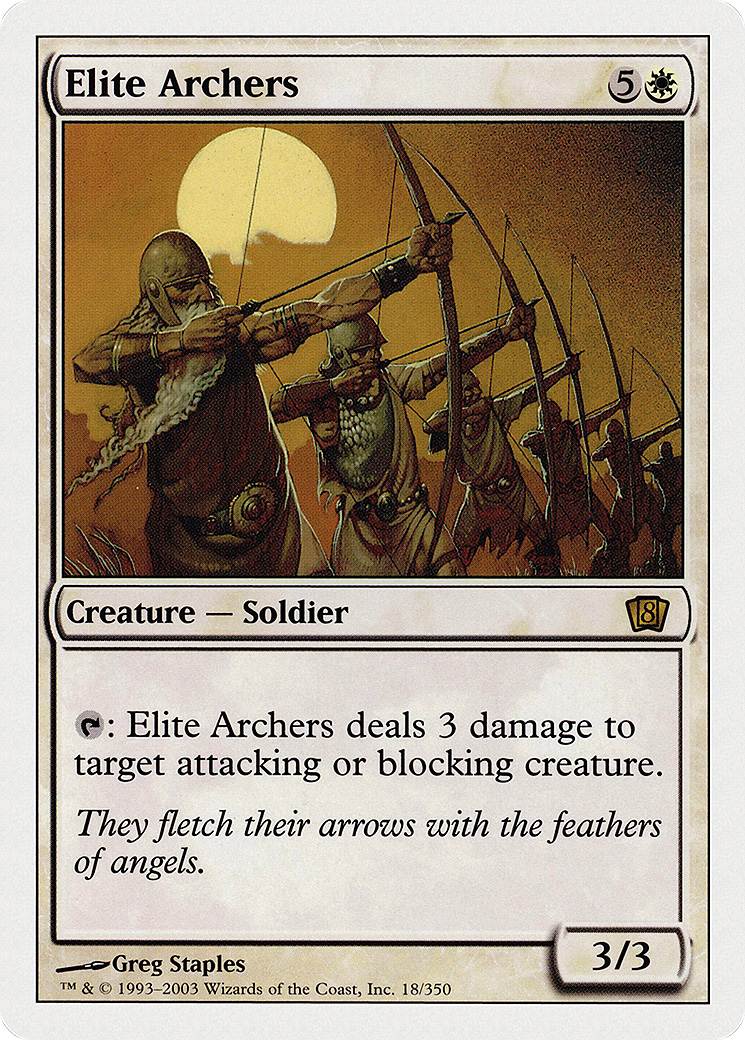 Elite Archers (8ED-018) - 8th Edition