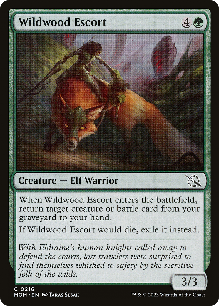 Wildwood Escort [March of the Machine] | The CG Realm
