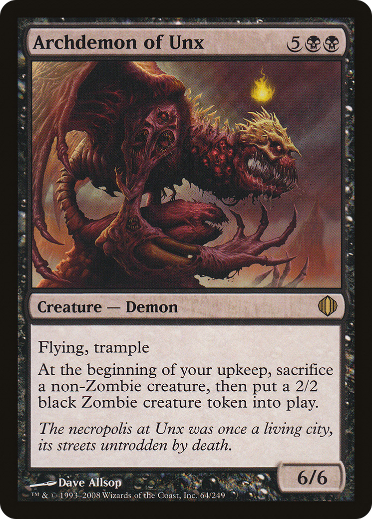 Archdemon of Unx (ALA-064) - Shards of Alara
