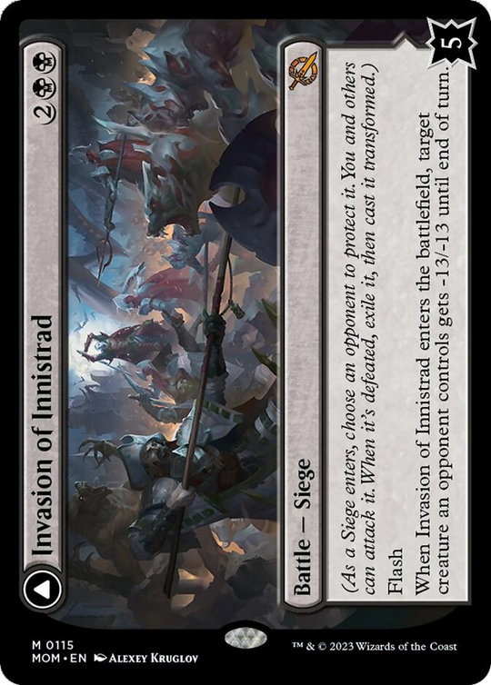 Invasion of Innistrad (MOM-115) - March of the Machine