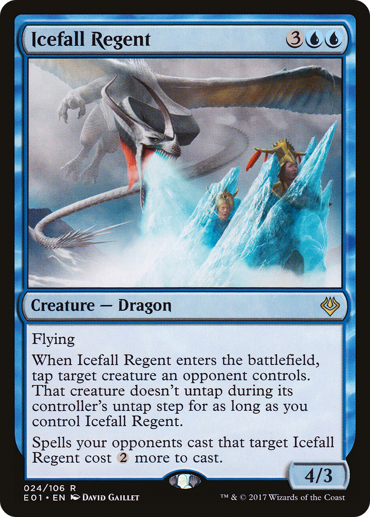 Icefall Regent (AC2-024) - Archenemy: Nicol Bolas
