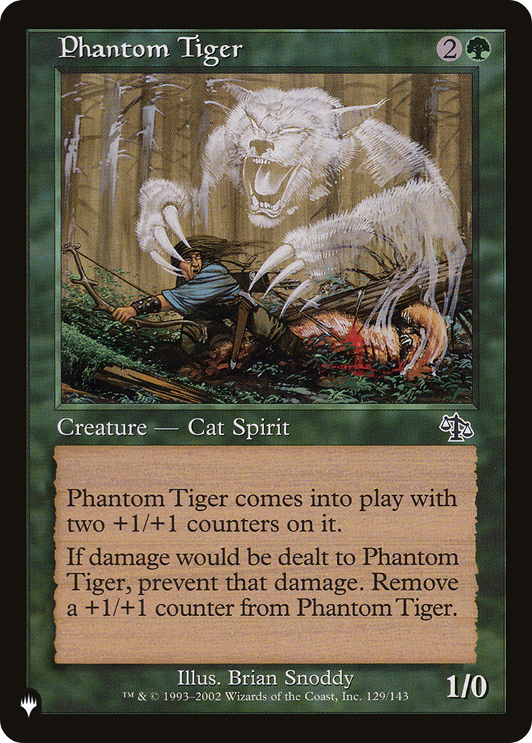 Phantom Tiger [The List] | The CG Realm